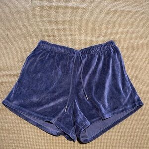 Velvet Blue Women's Shorts